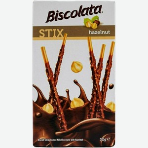 Biscolata Stix Hazelnut