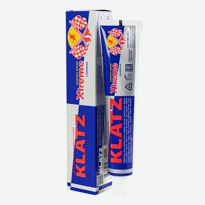 KLATZ Зубная паста для активных людей X-treme Energy drink Гуарана, 75 мл