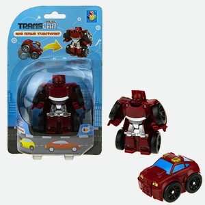 1TOY Мой первый трансформер, Бордовый