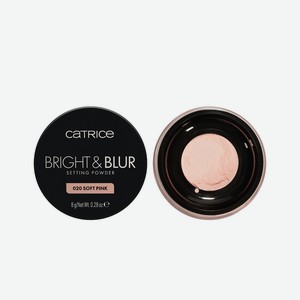 Пудра рассыпчатая для лица Catrice Bright & Blur 020 8г