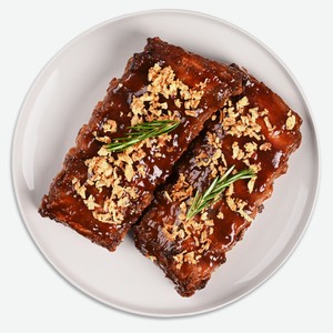 Свиные ребрышки гриль АШАН, вес цена за 100 г