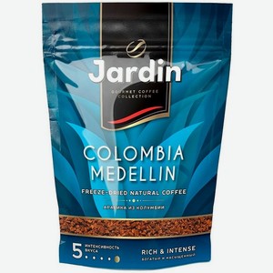 Кофе растворимый Jardin Colombia Medellin сублимированный 240г, 240 г