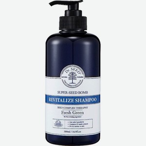 DR. SEED Шампунь для волос с ароматом зеленой свежести Revitalize Shampoo Fresh Green, 500 мл