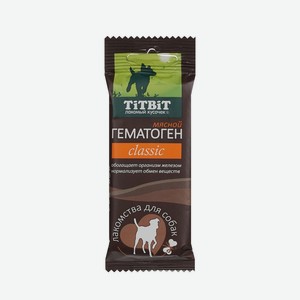 Лакомство для собак Titbit Классический (Classic) Гематоген мясной 35 г
