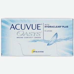 Линзы контактные Acuvue Oasys with Hydraclear Plus -3.50, 6шт.