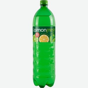 Напиток Laimon fresh лайм, лимон, мята газированный 1.3л, 1.3 л
