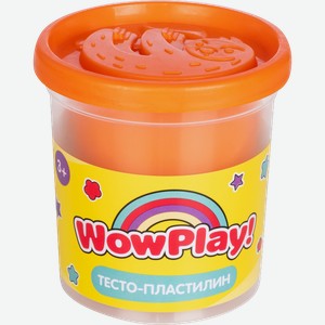 Тесто-пластилин для лепки Wow Play детский в ассортименте