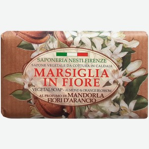 NESTI DANTE Мыло Marsiglia In Fiore Almond & Orange Blossom, 125 г