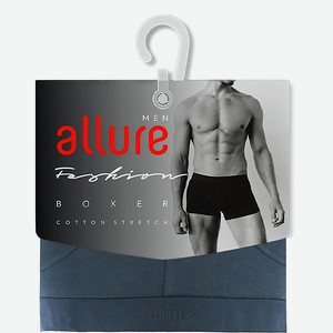 ALLURE Трусы мужские BOXER BLU, размер 6