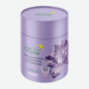 Тампоны Aura Fiora в тубе Super Plus 6шт
