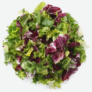 Смесь салатная Фризе Корн Радичио мытая Маркет Fresh 140г, 140 г