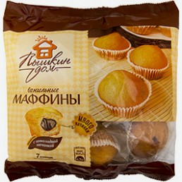 Маффины Пышкин Дом, С Шоколадной Начинкой, 315 Г