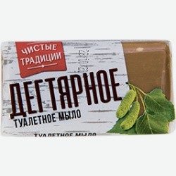 Мыло Туалетное Чистые Традиции, Дегтярное, 140 Г