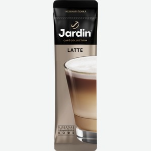 Напиток кофейный растворимый JARDIN Латте премиум микс, 18г