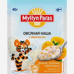 Каша овсяная MYLLYN PARAS С абрикосом, 40г