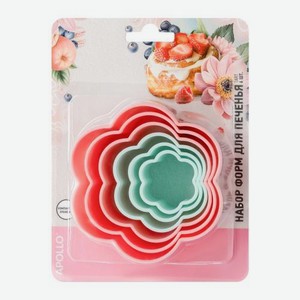 Набор форм для печенья Apollo Tart 6шт