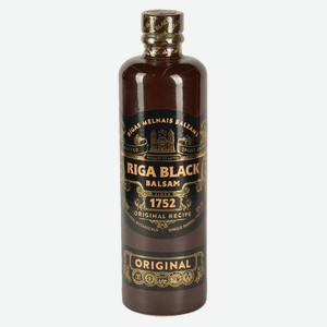 Бальзам Riga Black Original Латвия, 0,5 л