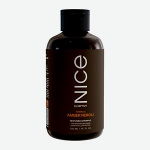 Парфюмированный шампунь для волос Amber Neroli Septivit Nice 300мл
