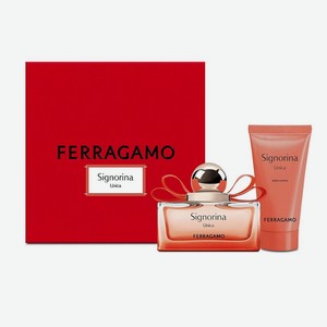 SALVATORE FERRAGAMO Подарочный набор Signorina Unica, Парфюмерная вода 50 мл + Лосьон для тела 50 мл