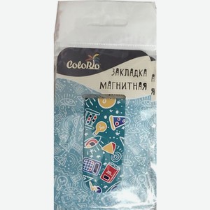 Закладка магнитная МакПейпер ассорти