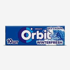 Жевательная резинка Orbit Зимняя свежесть (Winterfresh) без сахара 13.6 г