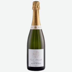 Шампанское Alain Bailly Cuvee Petronille белое брют 0,75 л в подарочной упаковке