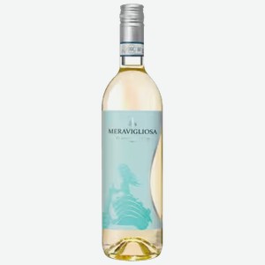Вино Meraviglioza Pinot Grigio белое сухое 0,75 л