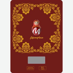 Весы Матрена кухонные электронные в ассортименте 1шт.