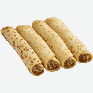 Блинчики Элика с мясом замороженные