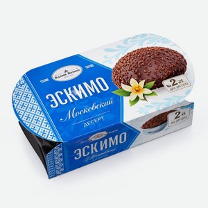 Десерт Фили-Бейкер Эскимо Московский бисквитный, 150г