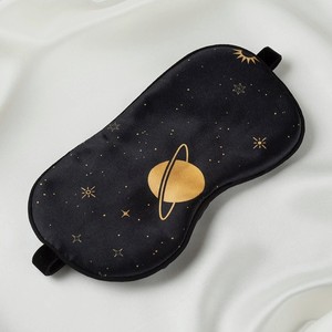 8 HORAS OF SILK Шелковая маска для сна Planets, цвет: бронзовый