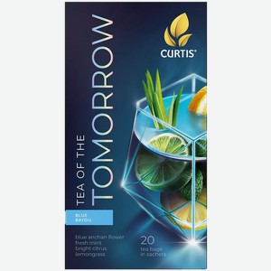 Чай Curtis Tea of the Tomorrow Blue Bayou 20пак 30г