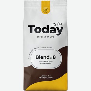 Кофе зерновой TODAY Blend №8, 200г