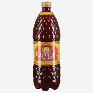 Квас Царские припасы традиционный, 1 л, пластиковая бутылка