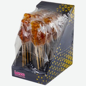 Карамель леденцовая на палочке LENCO  Петушок , 25 г, ш/к 98017