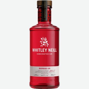 Джин WHITLEY NEILL Малина дистиллированный 43%, 0.2л