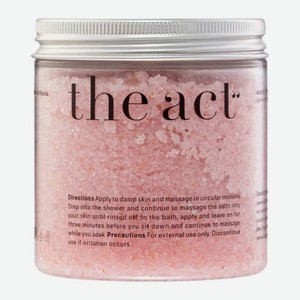 Детокс-скраб для ног и соль для ванны Грейпфрут The Act 300г