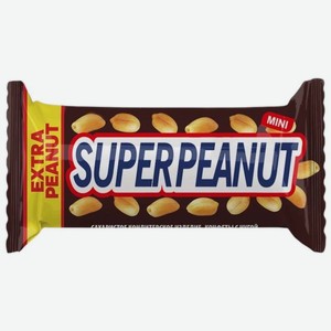 Конфеты Superpeanut с нугой, карамелью, арахисом в молочном шоколаде вес