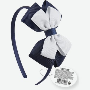 Ободок Для классной модницы с бантом в ассортименте 1шт