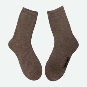 Женские термоноски бежевые р.23-27 (36-39) R129_6