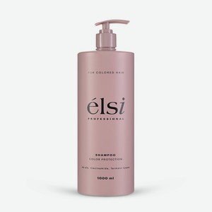 ELSI PROFESSIONAL Шампунь Защита Цвета Окрашенных Волос, 1000 мл