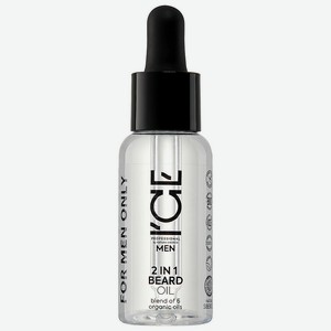 ICE by NATURA SIBERICA Масло для бороды 2 в 1 Men Beard Oil, 30 мл