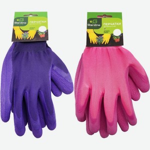 Перчатки GIARDINO CLUB эластичные повыш. комф. полиэст, латекс 026024, Китай