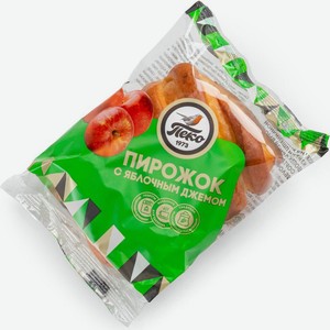 Пирожок с яблочным джемом 50г