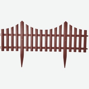 Ограждение садовое GIARDINO CLUB Заборчик 4 секции 180293, Китай