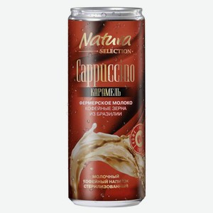 Напиток кофейный Natura Selection Капучино (Cappuccino) Карамель 2.6% 220 мл