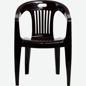 Кресло 365 ДНЕЙ пласт. цв. коричневый, Россия