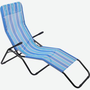 Шезлонг GIARDINO CLUB 138x59x98см в асс. HTT24+31MNG, Китай