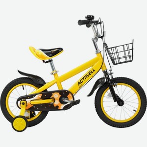 Велосипед детский ACTIWELL 14  оранжевый KID-ST14, Китай