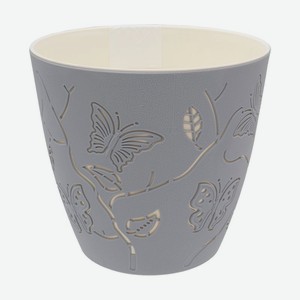 Горшок д/цветов Butterflies 2,5л Пластик